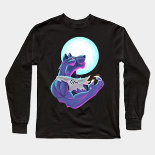 Cyberpunk Werewolf Long Sleeve T-Shirt
